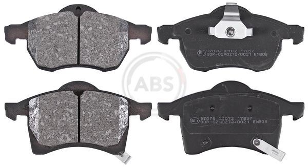 37076 Set of brake pads 37076 A.B.S. with acoustic wear warning