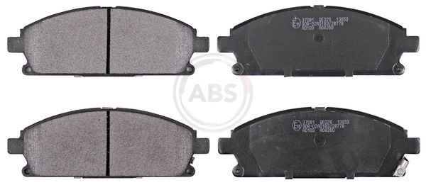 A.B.S. 37081 Brake pad set with acoustic wear warning