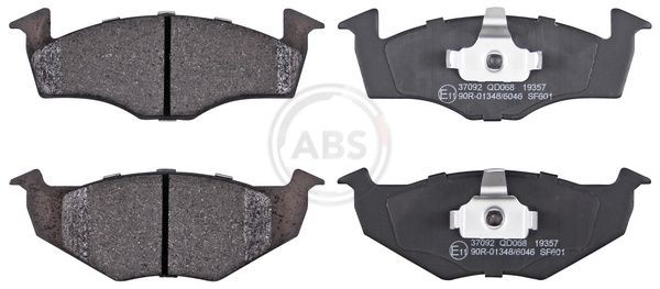 Volkswagen POLO Set of brake pads 7714043 A.B.S. 37092 online buy