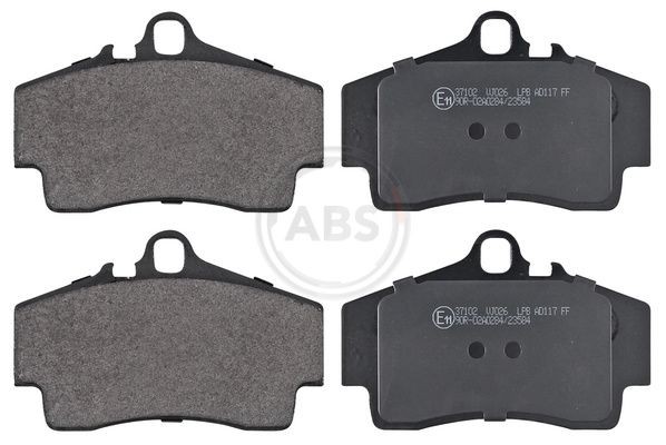 A.B.S. 37102 Brake pad set prepared for wear indicator