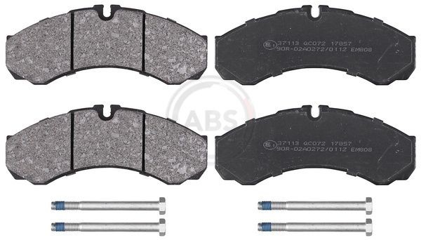 37113 Set of brake pads 37113 A.B.S. prepared for wear indicator