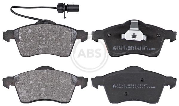 A.B.S. 37143 Brake pad set with integrated wear sensor