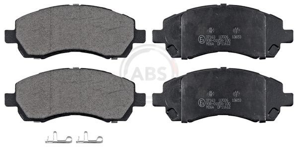 A.B.S. 37163 Brake pad set with acoustic wear warning