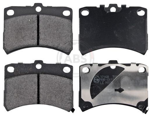 A.B.S. 37168 Brake pad set with acoustic wear warning