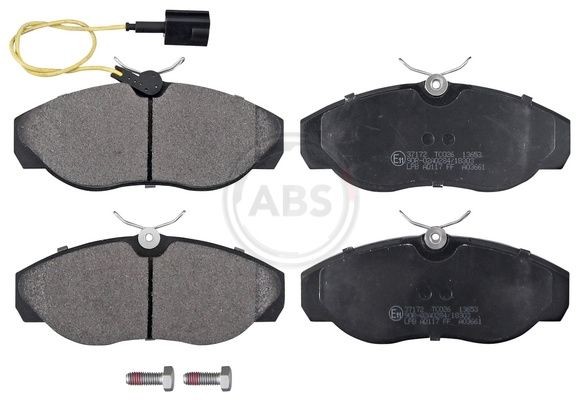 A.B.S. with integrated wear sensor Height 1: 59mm, Width 1: 144,9mm, Thickness 1: 19,5mm Brake pads 37172 buy
