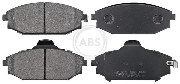 A.B.S. 37173 Brake pad set with acoustic wear warning