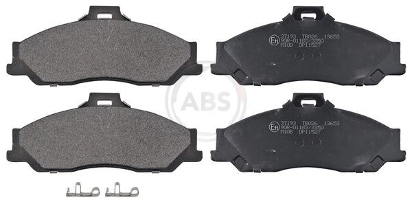 A.B.S. 37193 Brake pad set with acoustic wear warning