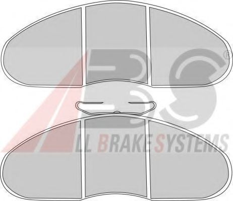 A.B.S. 37207 Bremsbeläge für NISSAN L-Serie LKW in Original Qualität