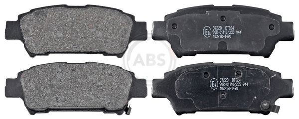 A.B.S. 37228 Brake pad set with acoustic wear warning
