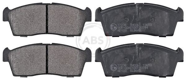 A.B.S. 37236 Brake pad set without integrated wear sensor