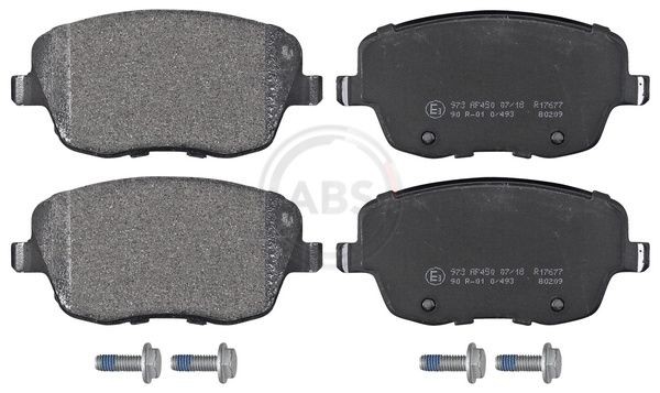 A.B.S. 37241 Brake pad set without integrated wear sensor