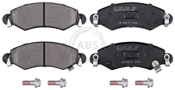 Opel AGILA Brake pad set A.B.S. 37249 cheap