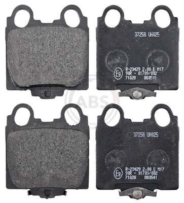 Great value for money - A.B.S. Brake pad set 37258