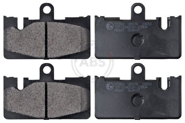 A.B.S. 37264 Brake pad set prepared for wear indicator