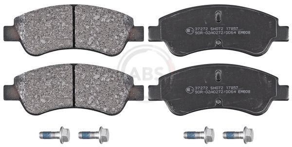 37272 Set of brake pads 37272 A.B.S. without integrated wear sensor