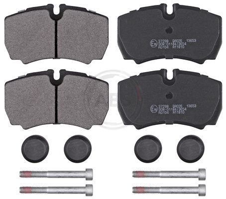 37298 Set of brake pads 37298 A.B.S. prepared for wear indicator