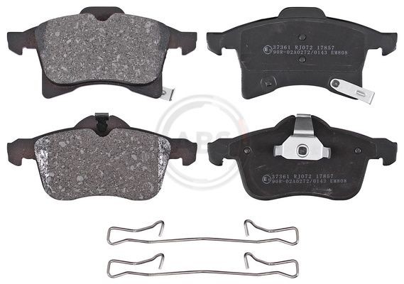 37361 Set of brake pads 37361 A.B.S. with acoustic wear warning