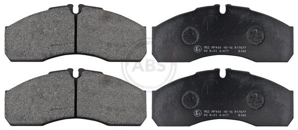 Great value for money - A.B.S. Brake pad set 37379