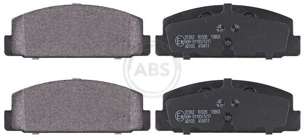 37382 Set of brake pads 37382 A.B.S. without integrated wear sensor