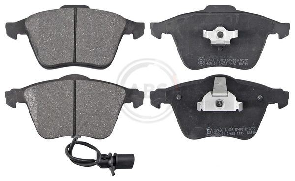 A.B.S. 37426 Brake pad set with integrated wear sensor