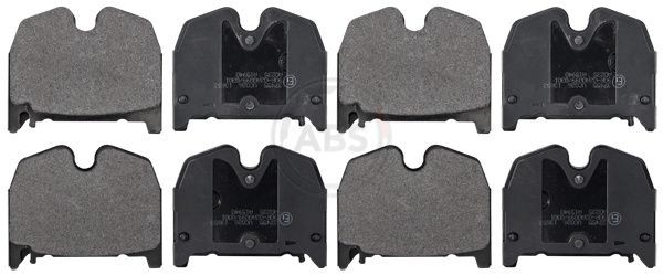 Great value for money - A.B.S. Brake pad set 37455