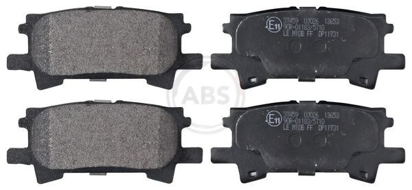 A.B.S. 37459 Brake pad set without integrated wear sensor