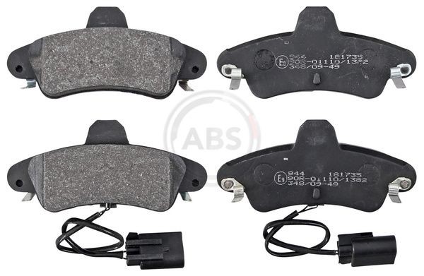 Great value for money - A.B.S. Brake pad set 37498