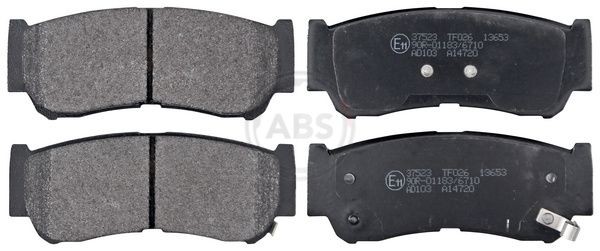 A.B.S. 37523 Brake pad set with acoustic wear warning