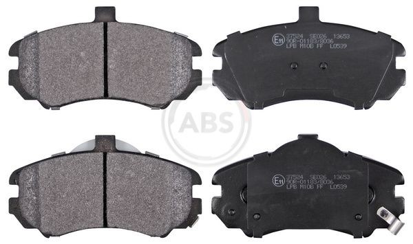 A.B.S. 37524 Brake pad set with acoustic wear warning