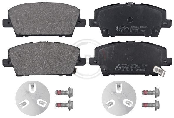 37529 Set of brake pads 37529 A.B.S. with acoustic wear warning