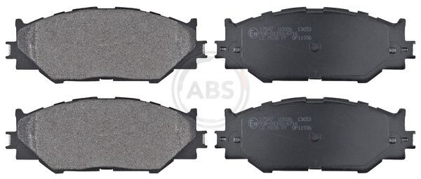 A.B.S. 37547 Brake pad set without integrated wear sensor