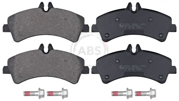 29217 A.B.S. prepared for wear indicator Height 1: 76,5mm, Width 1: 165mm, Thickness 1: 20,6mm Brake pads 37554 buy