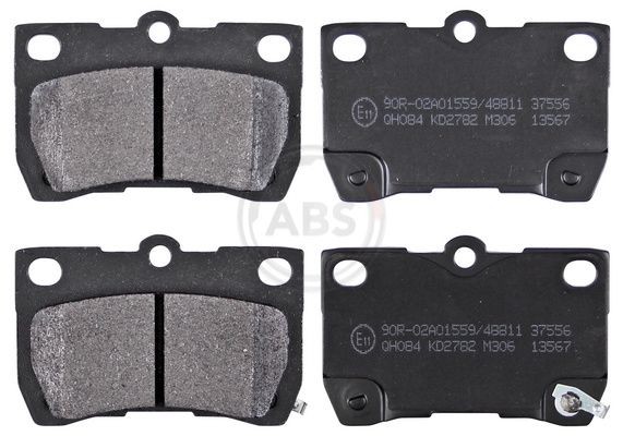 Original A.B.S. Disc brake pads 37556 for LEXUS CT