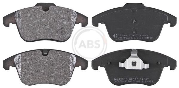 A.B.S. 37568 Brake pad set prepared for wear indicator