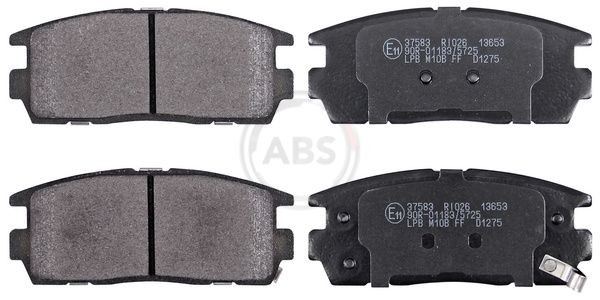 original Chevrolet Captiva C100 Brake pads front and rear A.B.S. 37583