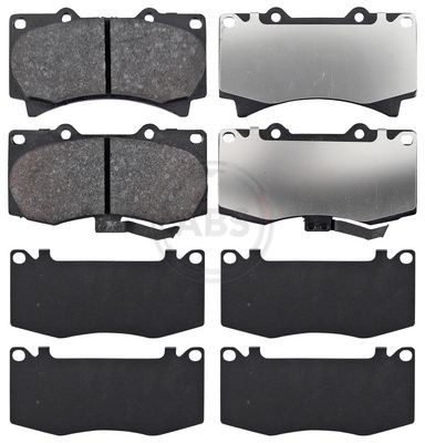 A.B.S. 37639 Brake pad set with acoustic wear warning