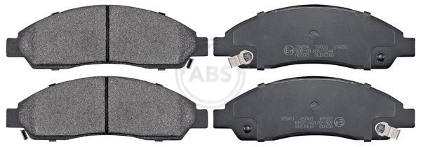 A.B.S. 37654 Brake pad set with acoustic wear warning