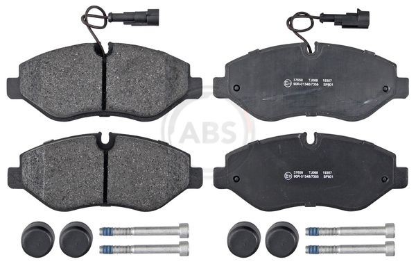 A.B.S. with integrated wear sensor Height 1: 67,1mm, Width 1: 163,1mm, Thickness 1: 21mm Brake pads 37659 buy