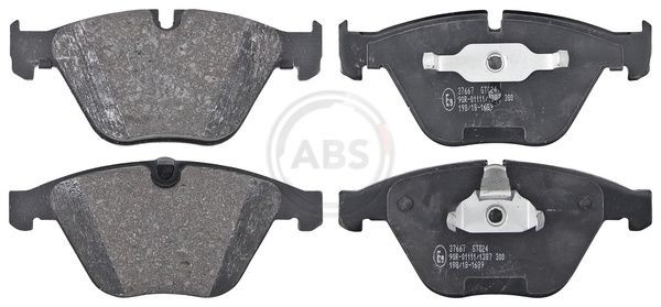 Original A.B.S. Brake pad kit 37667 for BMW X1