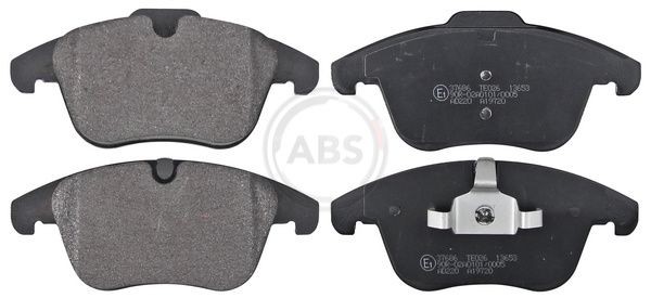 37686 A.B.S. Brake pad set JAGUAR prepared for wear indicator
