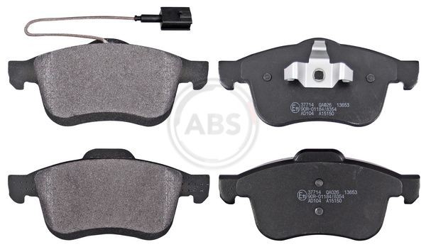 A.B.S. 37714 Brake pad set with integrated wear sensor