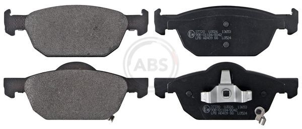 A.B.S. 37720 Brake pad set with acoustic wear warning