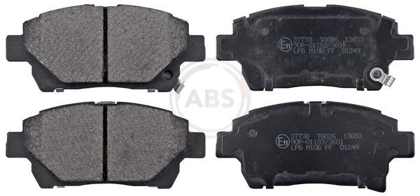 A.B.S. 37738 Brake pad set with acoustic wear warning