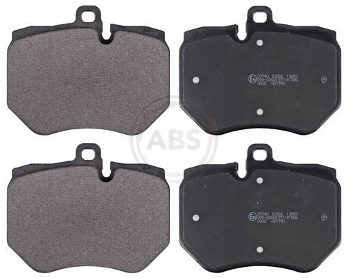 A.B.S. 37740 Brake pad set prepared for wear indicator