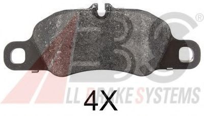 A.B.S. SMARTKIT Height 1: 74mm, Width 1: 199,5mm, Thickness 1: 18,5mm Brake pads 37782 OE buy