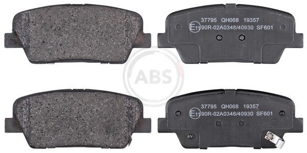 A.B.S. 37795 Brake pad set with acoustic wear warning