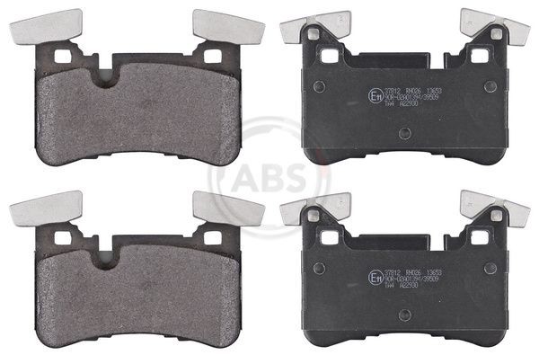 Great value for money - A.B.S. Brake pad set 37812