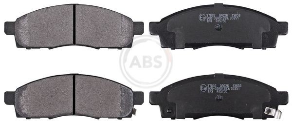 A.B.S. 37832 Brake pad set with acoustic wear warning