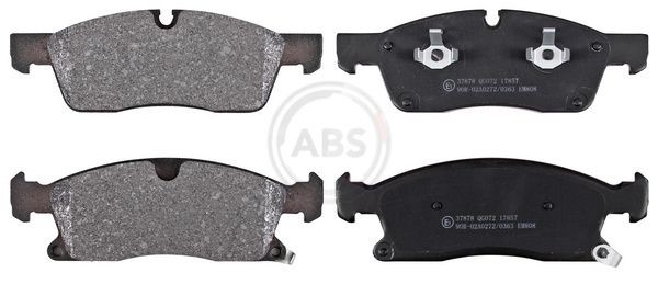 A.B.S. 37878 Brake pad set with acoustic wear warning