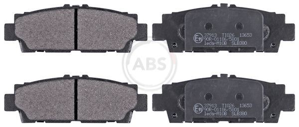 A.B.S. 37913 Brake pad set with acoustic wear warning